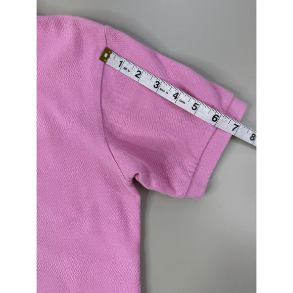 VTG Y2K Abercrombie & Fitch Women’s Polo M Pink Moose Preppy College Millennial - Picture 9 of 14